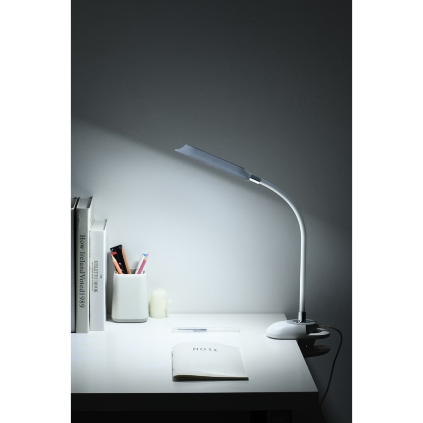 LED+CCT Lampada da tavolo dimmerabile con clip CLIP LED/7,5W/230V 3000/4200/5000K bianca