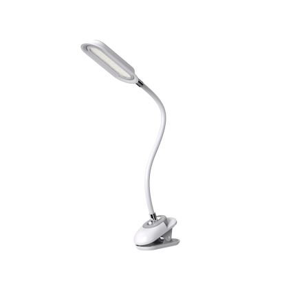 LED+CCT Lampada da tavolo dimmerabile con clip CLIP LED/7,5W/230V 3000/4200/5000K bianca