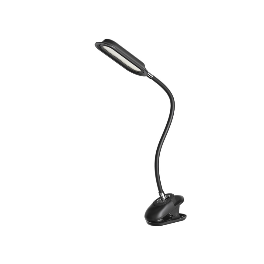 Lampada da tavolo LED+CCT dimmerabile con clip CLIP LED/7,5W/230V 3000/4200/5000K nera