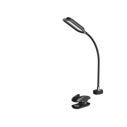 Lampada da tavolo LED+CCT dimmerabile con clip CLIP LED/7,5W/230V 3000/4200/5000K nera