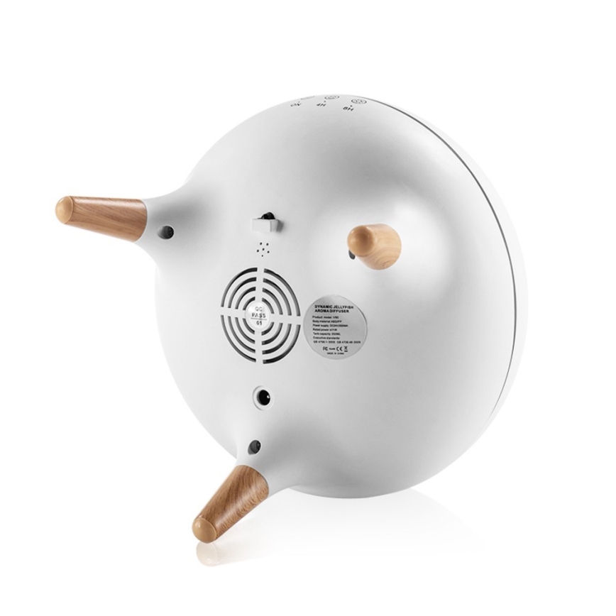 Immax 09104L - Diffusore di aromi e umidificatore d'aria JELLYFISH LED/11W/5V