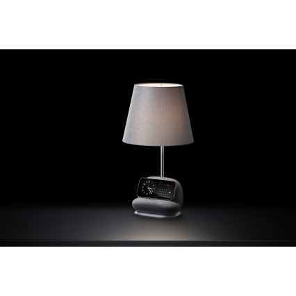 Lampada da tavolo dimmerabile a LED con ricarica wireless Qi SOFA LED/6W/230V, grigia