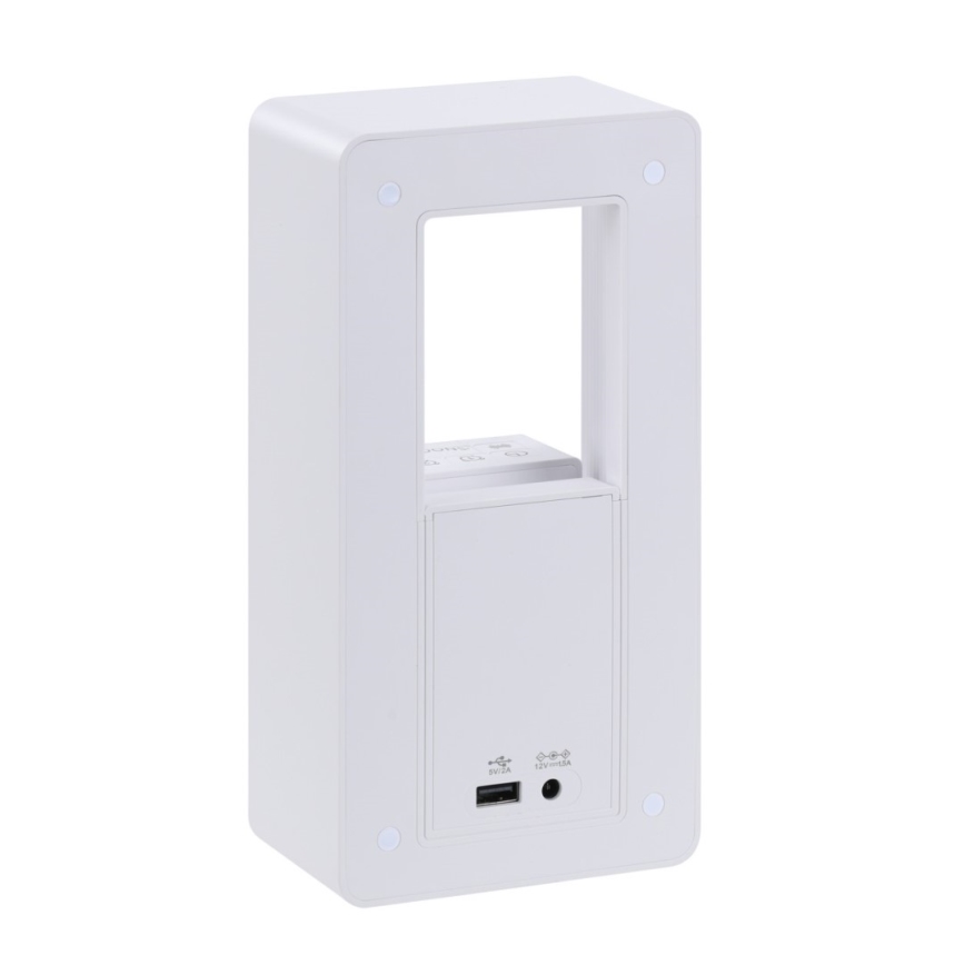 Lampada da tavolo LED con sveglia e ricarica CALM LED/3,5W/5V