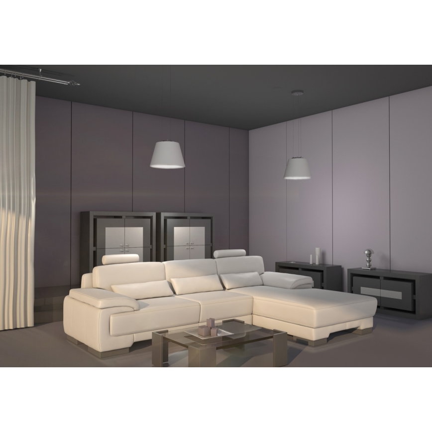 Immax NEO 07053L - LED RGBW Lampadario dimmerabile a sospensione con filo CONO 1xE27/8,5W/230V 32 cm Tuya