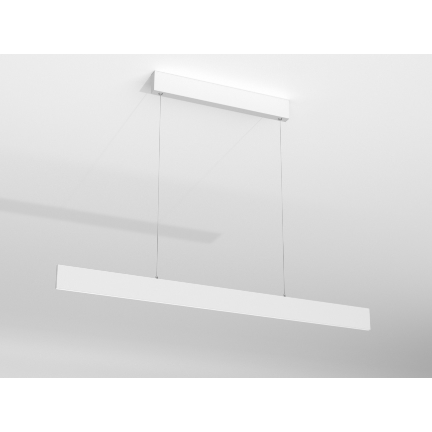 Immax NEO 07075L-LED Lampadario dimmerabile a sospensione LISTON bianco LED/18W/230V Tuya + telecomando