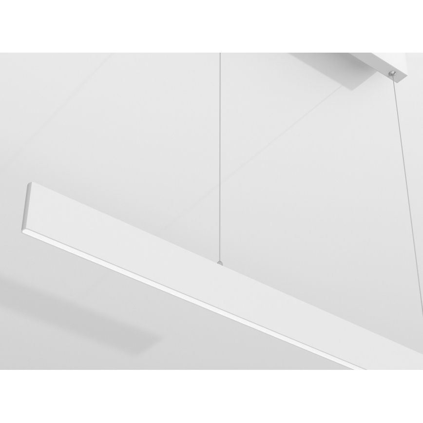 Immax NEO 07075L-LED Lampadario dimmerabile a sospensione LISTON bianco LED/18W/230V Tuya + telecomando