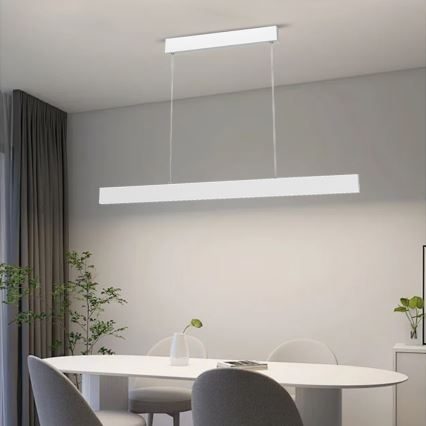 Immax NEO 07075L-LED Lampadario dimmerabile su corda LISTON LED bianco/18W/230V + TC Tuya