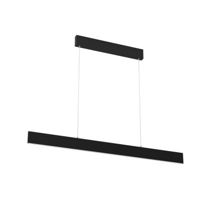 Immax NEO 07076L - Lampadario dimmerabile a LED su cavo nero LISTON LED/18W/230V Tuya + telecomando