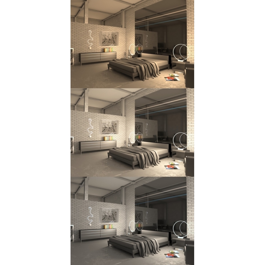 Immax NEO 07081L - Applique a LED dimmerabile CARAVANA LED/35W/230V Tuya