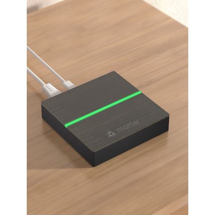Immax NEO 07117-5 - Bridge MATTER intelligente Zigbee 3.0 230 V compatibile con Tuya, Wi-Fi