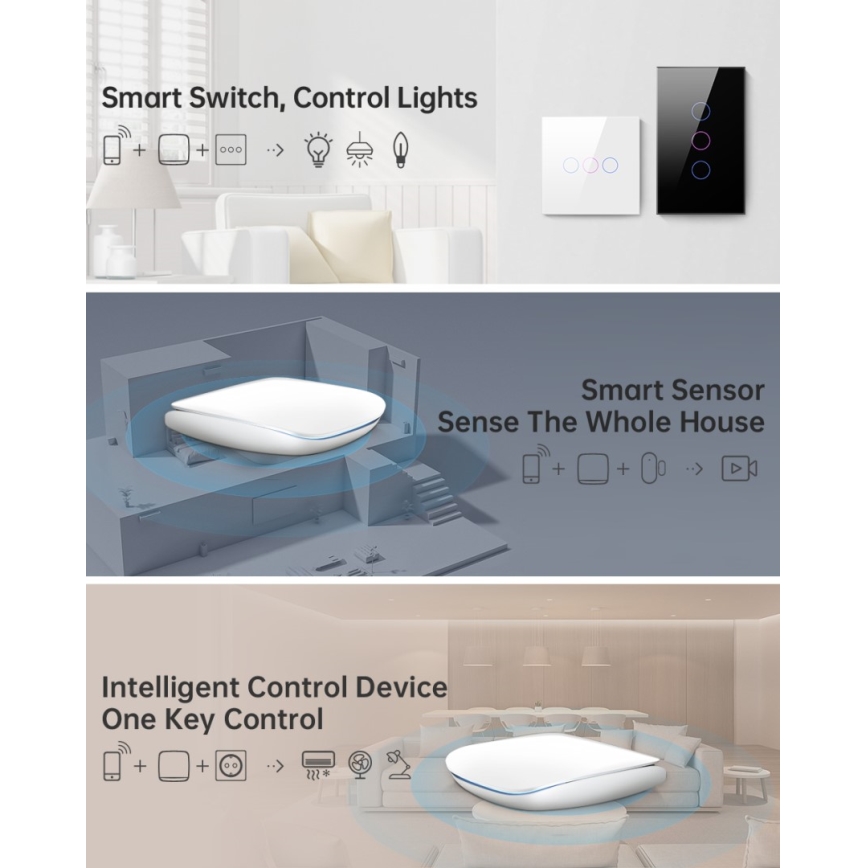 Immax NEO 07117-6 - MULTI BRIDGE PRO Intelligente Zigbee 3.0 Wi‑Fi