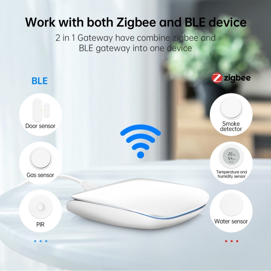 Immax NEO 07117-6 - MULTI BRIDGE PRO Intelligente Zigbee 3.0 Wi‑Fi