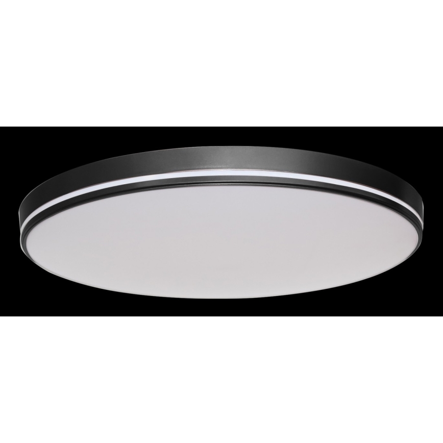 Immax NEO 07148-B40 - Lampada da soffitto dimmerabile a LED NEO LITE AREAS LED/24W/230V Tuya Wi-Fi nero + telecomando