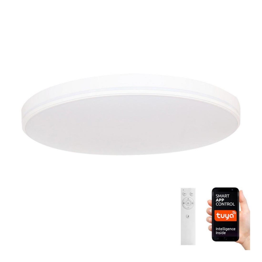 Immax NEO 07149-W40 - Plafoniera LED dimmerabile NEO LITE AREAS LED/24W/230V Tuya Wi-Fi bianco + telecomando