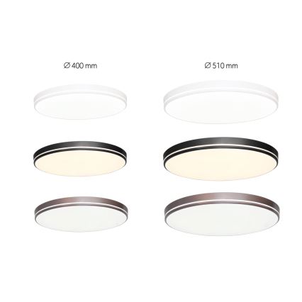 Immax NEO 07149-W51 - Plafoniera LED dimmerabile NEO LITE AREAS LED/48W/230V Tuya Wi-Fi bianco + telecomando