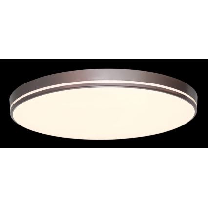 Immax NEO 07150-C40 - Plafoniera LED dimmerabile NEO LITE AREAS LED/24W/230V Tuya Wi-Fi marrone + telecomando