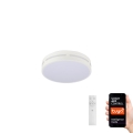 Immax NEO 07153-W30 - Plafoniera LED dimmerabile NEO LITE PERFECTO LED/24W/230V Wi-Fi Tuya bianco + telecomando