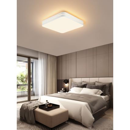 Immax NEO 07155-W30 - Plafoniera LED dimmerabile NEO LITE PERFECTO LED/24W/230V Wi-Fi Tuya bianco + telecomando