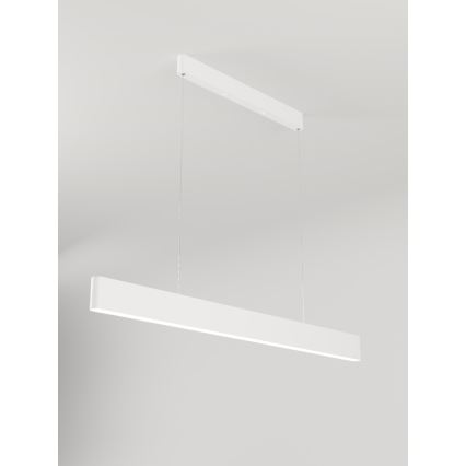 Immax NEO 07157-W120X - LED RGB+CCT Lampadario dimmerabile a sospensione con filo MILANO LED/40W/230V Tuya bianco