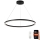 Immax NEO 07158-B80 - Lampadario LED dimmerabile su filo FINO LED/60W/230V Tuya nero + telecomando