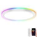 Immax NEO 07164-40 - Lampada da soffitto dimmerabile LED RGB+CCT NEO LITE TUDO LED/50W/230V Wi-Fi Tuya + telecomando