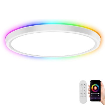 Immax NEO 07164-40 - Lampada da soffitto dimmerabile LED RGB+CCT NEO LITE TUDO LED/50W/230V Wi-Fi Tuya + telecomando