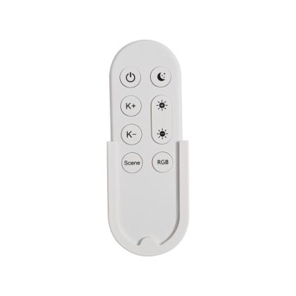 Immax NEO 07166-B40 - LED RGB+CCT Plafoniera con dimmer NEO LITE TUDO LED/50W/230V Wi-Fi Tuya nero + telecomando