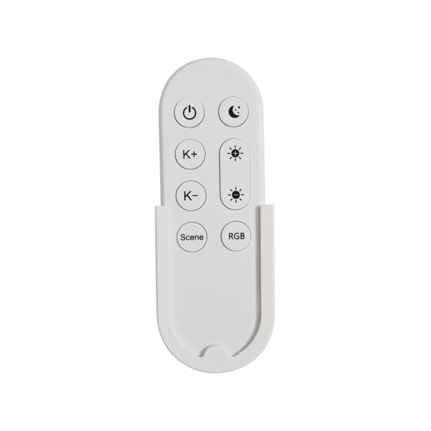 Immax NEO 07167-B40 - LED RGB+CCT Plafoniera con dimmer NEO LITE TUDO LED/50W/230V Wi-Fi Tuya nero + telecomando