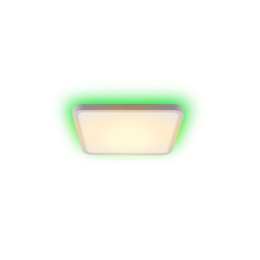 Immax NEO 07168-W40 - LED RGB+CCT Plafoniera con dimmer NEO LITE TUDO LED/50W/230V Wi-Fi Tuya bianco + telecomando
