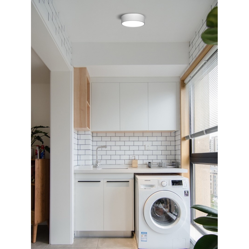 Immax NEO 07204L - Plafoniera LED dimmerabile RONDATE LED/18W/230V 3000-6000K bianco Tuya + telecomando