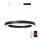 Immax NEO 07211L - Lampadario a sospensione con filo LED dimmerabile PASTEL LED/68W/230V 2700-6500K Tuya nero + telecomando