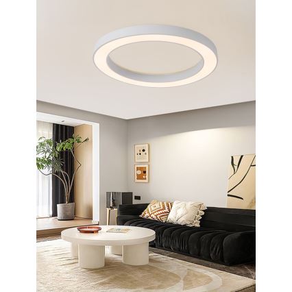 Immax NEO 07213L - Plafoniera LED dimmerabile PASTEL LED/68W/230V 95 cm bianco Tuya + telecomando