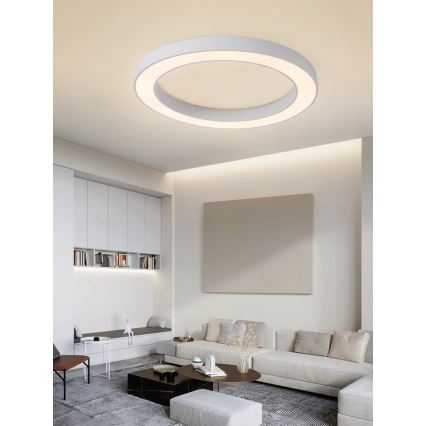 Immax NEO 07213L - Plafoniera LED dimmerabile PASTEL LED/68W/230V 95 cm bianco Tuya + telecomando