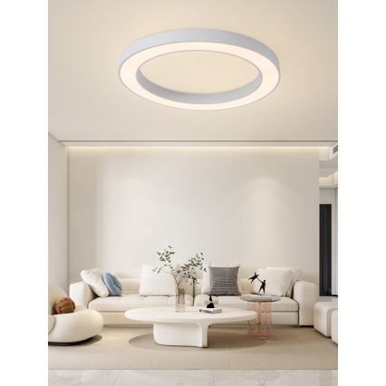 Immax NEO 07213L - Plafoniera LED dimmerabile PASTEL LED/68W/230V 95 cm bianco Tuya + telecomando