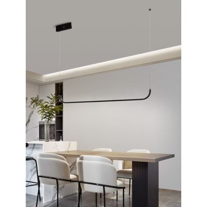 Immax NEO 07225L - Lampadario a sospensione con filo LED dimmerabile PATTINI LED/26W/230V Tuya + telecomando