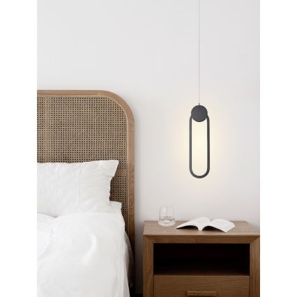 Immax NEO 07232L - Lampadario a sospensione con filo LED dimmerabile NEO LITE OVALE LED/22W/230V 2700-6500K Wi-Fi Tuya + telecomando