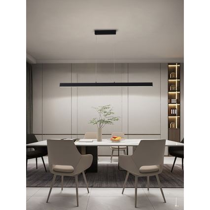 Immax NEO 07234L - Lampadario a sospensione con filo LED dimmerabile NEO LITE TRIANGOLO LED/28W/230V Wi-Fi Tuya 2700-6500K + telecomando