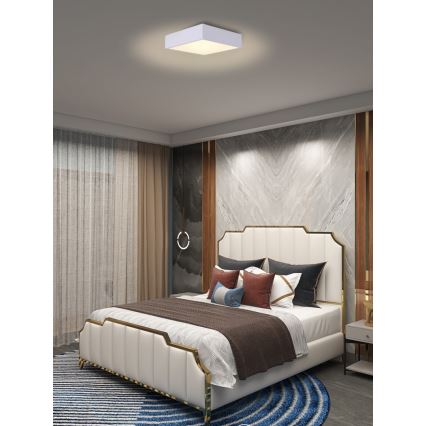 Immax NEO 07238L - Plafoniera LED dimmerabile CANTO LED/22W/230V bianco Tuya + telecomando