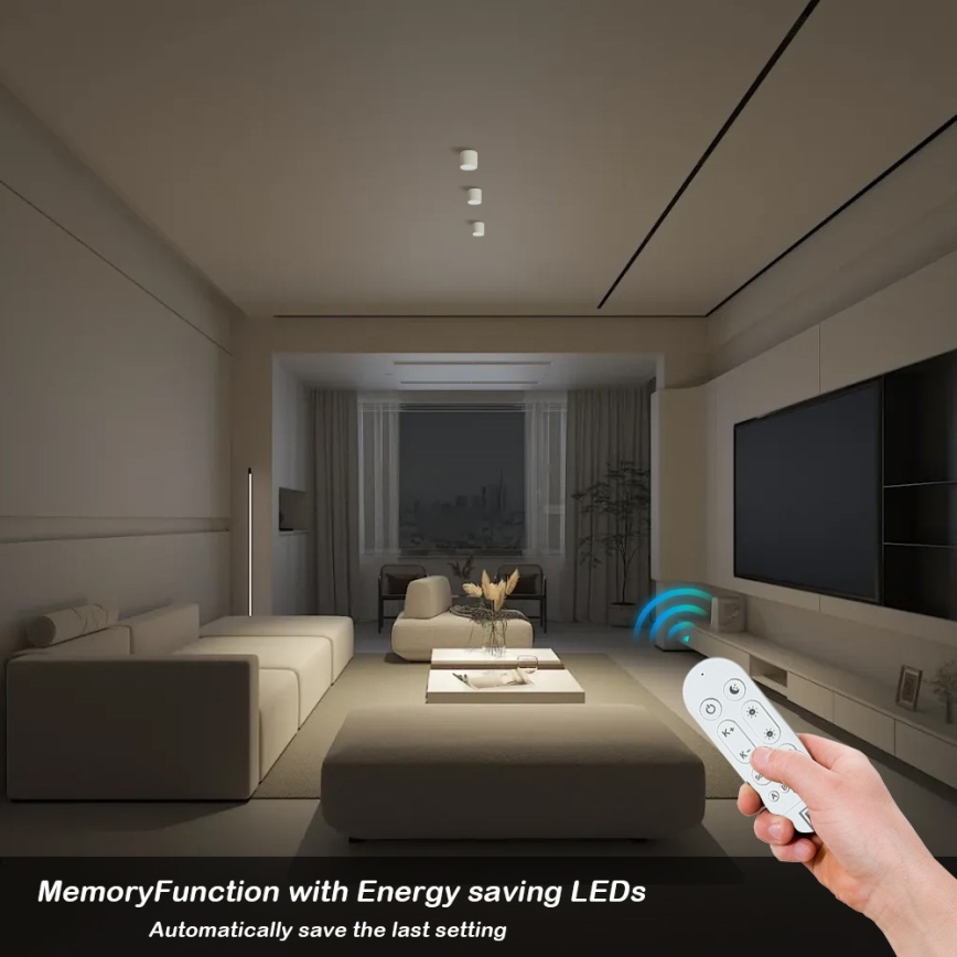 Immax NEO 07241L - Lampada da soffitto dimmerabile LED RONDATE LED/18W/230V 11,5cm Wi-Fi Tuya