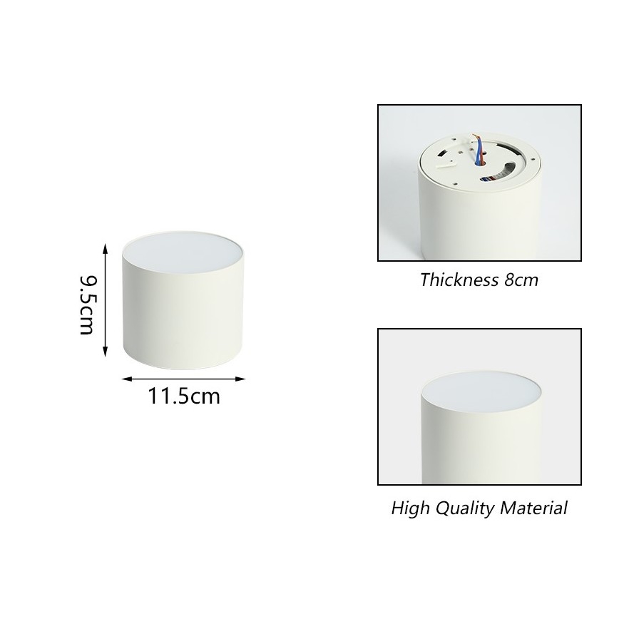 Immax NEO 07241L - Lampada da soffitto dimmerabile LED RONDATE LED/18W/230V 11,5cm Wi-Fi Tuya