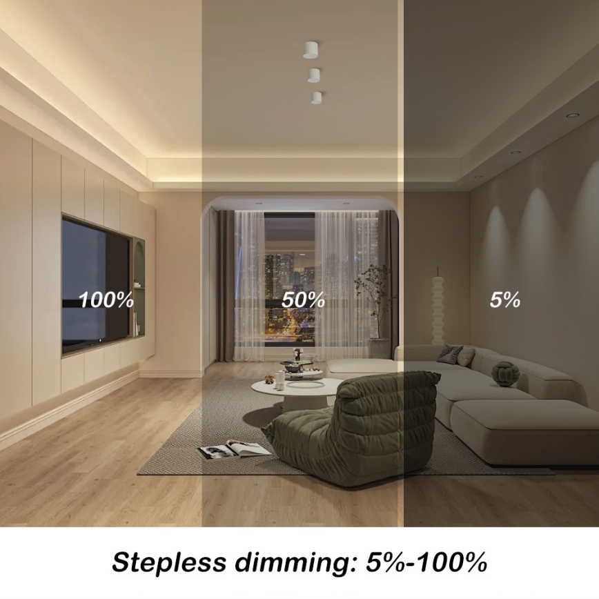 Immax NEO 07243L - Lampada da soffitto dimmerabile LED RONDATE LED/32W/230V 16,5 cm Wi-Fi Tuya