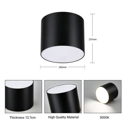 Immax NEO 07244L - Lampada da soffitto dimmerabile LED RONDATE LED/32W/230V 16,5 cm Wi-Fi Tuya