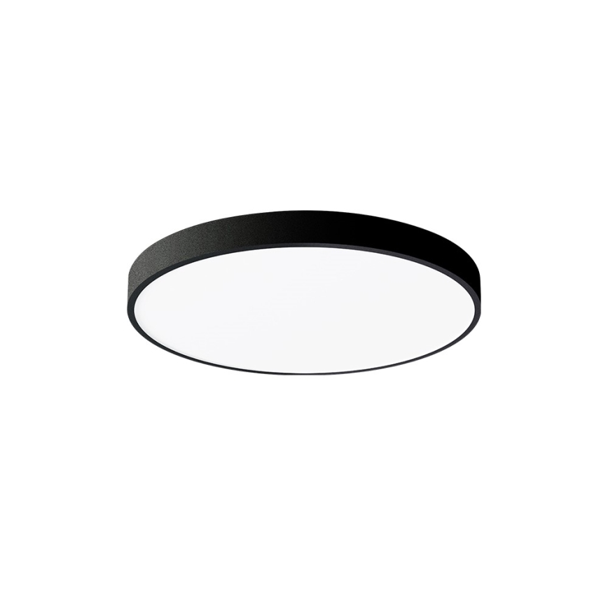 Immax NEO 07248L - Plafoniera LED dimmerabile NEO LITE SEMPLICI LED/36W/230V 3000-6000K Wi-Fi Tuya nero + telecomando
