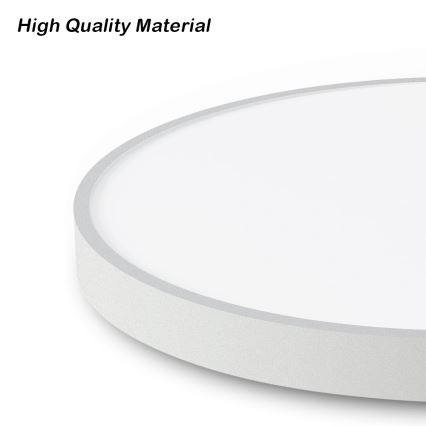 Immax NEO 07252L - Plafoniera LED dimmerabile NEO LITE SEMPLICI LED/48W/230V 3000-6000K Wi-Fi Tuya bianco + telecomando