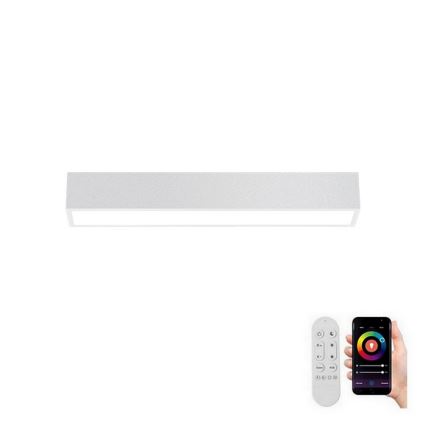 Immax NEO 07257L - Lampada da soffitto dimmerabile LED NEO LITE LUNGO LED/20W/230V 3000-6000K Wi-Fi Tuya bianco + telecomando