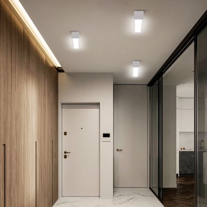 Immax NEO 07257L - Lampada da soffitto dimmerabile LED NEO LITE LUNGO LED/20W/230V 3000-6000K Wi-Fi Tuya bianco + telecomando