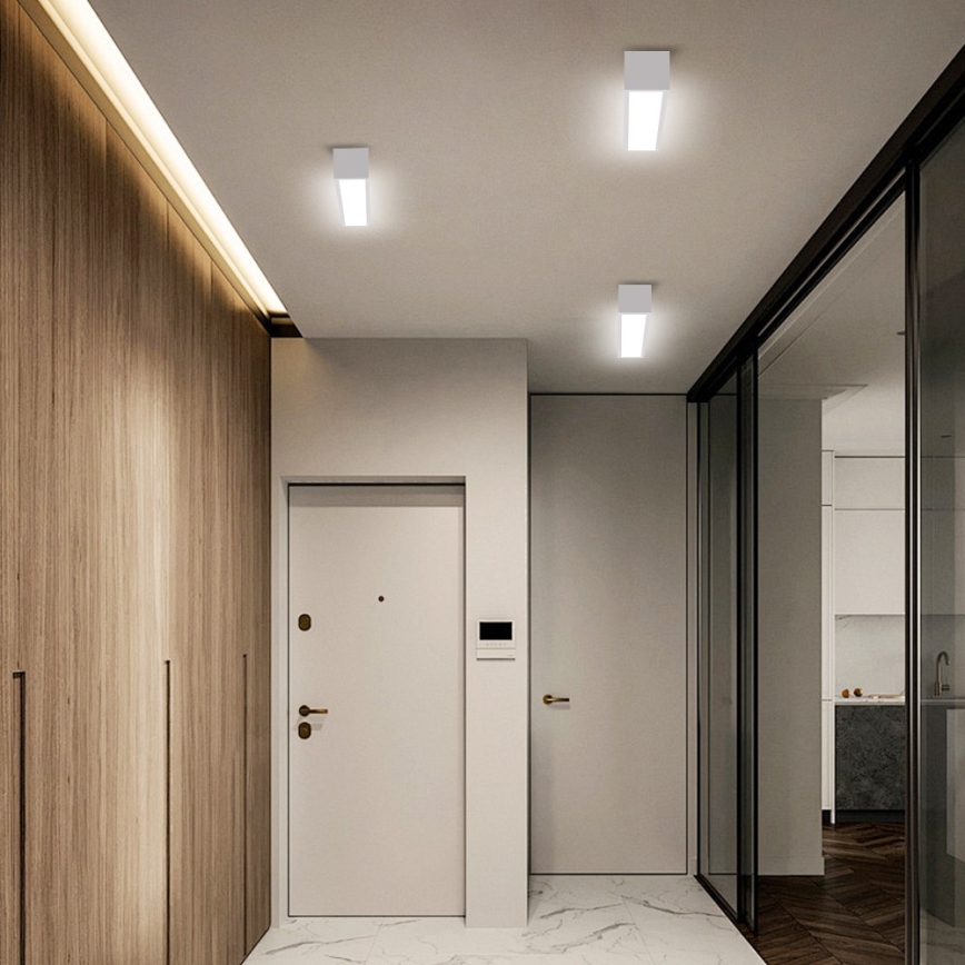Immax NEO 07257L - Lampada da soffitto dimmerabile LED NEO LITE LUNGO LED/20W/230V 3000-6000K Wi-Fi Tuya bianco + telecomando