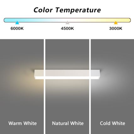 Immax NEO 07257L - Lampada da soffitto dimmerabile LED NEO LITE LUNGO LED/20W/230V 3000-6000K Wi-Fi Tuya bianco + telecomando