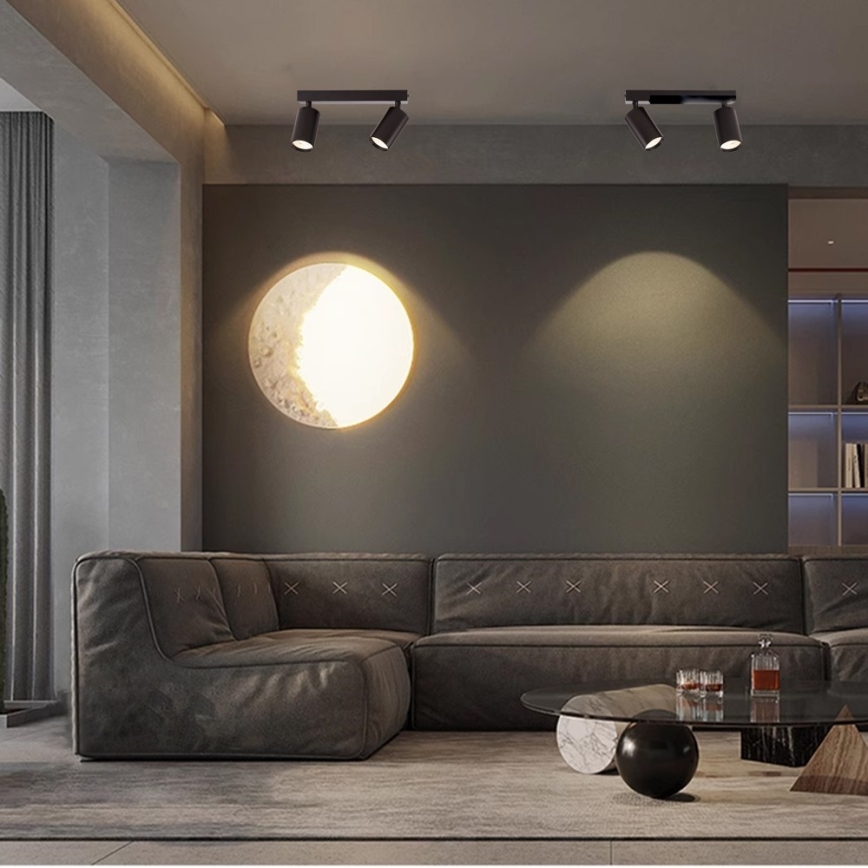 Immax NEO 07262W - LED RGB+CCT Faretto dimmerabile NEO LITE PUNTO 2xGU10/6W/230V Wi-Fi Tuya