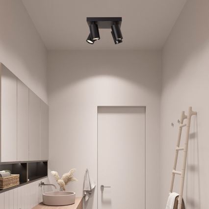 Immax NEO 07266W - LED RGB+CCT Faretto dimmerabile NEO LITE PUNTO 4xGU10/6W/230V Wi-Fi Tuya